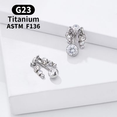 【CW】 Titanium Piercing Belly Luxury Womens Jewelry