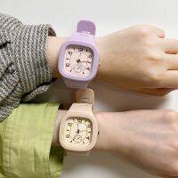 【Jump】นาฬิกาข้อมือดิจิตอลสำหรับสุภาพสตรี New Niche Square High Value Watch For Woman