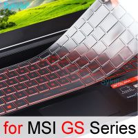 Keyboard Cover for MSI GS75 GS76 Stealth GS66 GS77 GS65 Thin GS73 GS73VR GS72 GS70 GS63 GS63VR GS60 Silicone Laptop Skin Case 17 Basic Keyboards