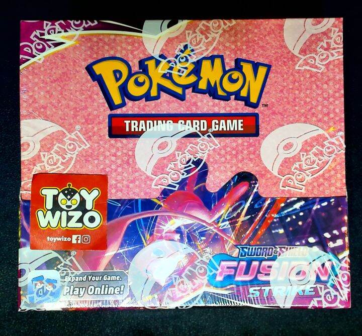 Pokemon TCG Fusion Strike Booster Box (Sealed) | Lazada PH