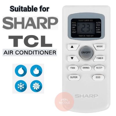 Sharp TCL Air Cond รีโมทแอร์
