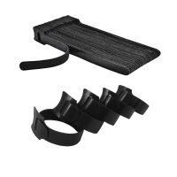 12*150 mm 60 pcs T-type Velcro cable tie wire storage cable computer data cable power reusable cable tie wire Adhesives  Tape