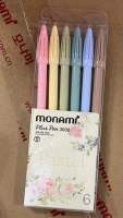 ขายดีปากกา Monami Plus ชุดปากกาสีน้ำ3000ปากกาไฟเบอร์แบบน้ำชุดสี12/24/36/48