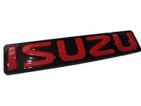 ป้ายโลโก้อีซูซุหน้ากระจัง ดีแม็ค สีแดง isuzu d-max สำหรับรถปี 2003-2011 **ตัวเล็กหน้ากระจังงานเกรดเทียบแท้สวยๆๆ **จัดส่งเร้ว บริการประทับใจ***