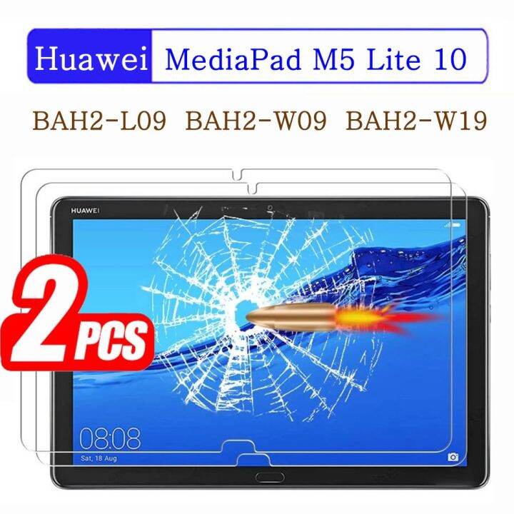 2-packs-9h-tempered-glass-for-huawei-mediapad-m5-lite-10-1-2018-bah2-l09-w09-w19-full-coverage-screen-protector-tablet-film