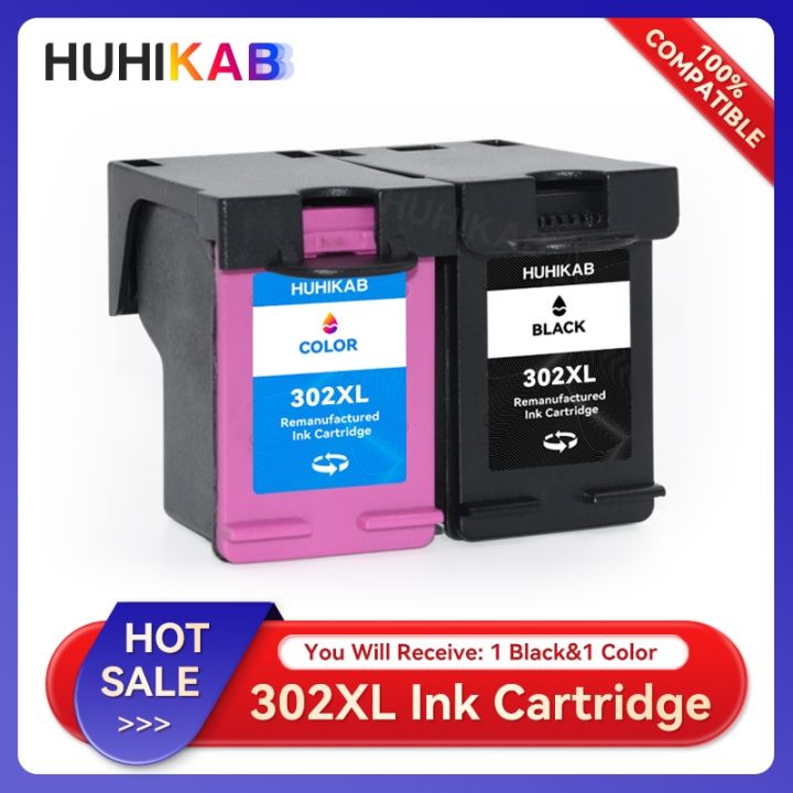 Remanufactured HP 302XL Black / Colour Ink Cartridges