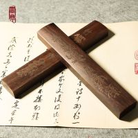 [COD] catalpa town ruler paper calligraphy supplies study treasures pressure pair of