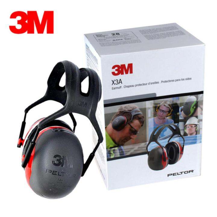 3m-x3a-ครอบหูลดเสียง-peltor-x3-earmuffs-over-the-head