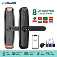 Tuya wif fingerprinti fechadura eletronica H2 сейф password cerradura inteligente smart door lock