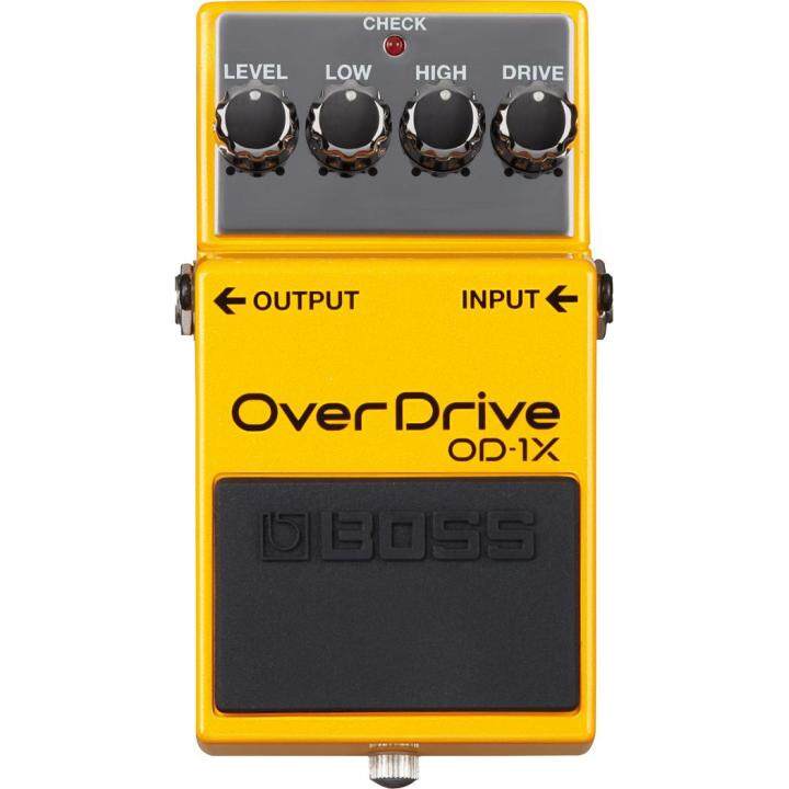 boss-od-1x-overdrive-เอฟเฟคกีตาร์-เสียงโอเวอร์ไดรฟ์-ที่สามารถให้เสียงแตกระดับโอเวอร์คลาสสิก-แถมฟรีถ่านพร้อมใช้งาน-made-in-japan