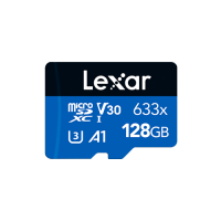 Lexar High-Performance 633x  128GB633x microSDHC/XC UHS-I no Adapter, 128GB เมมโมรี่การ์ด