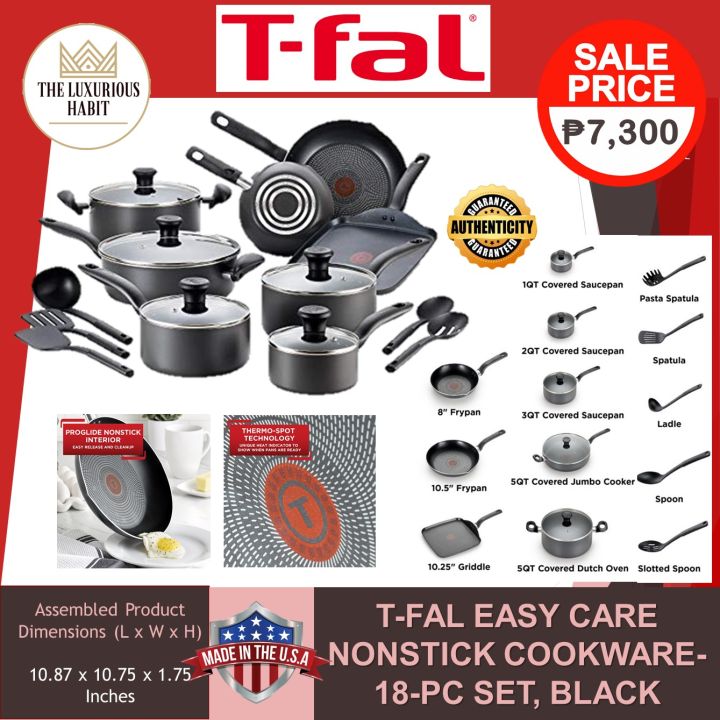 T-fal Easy Care 10.25 Non-Stick Black Griddle 