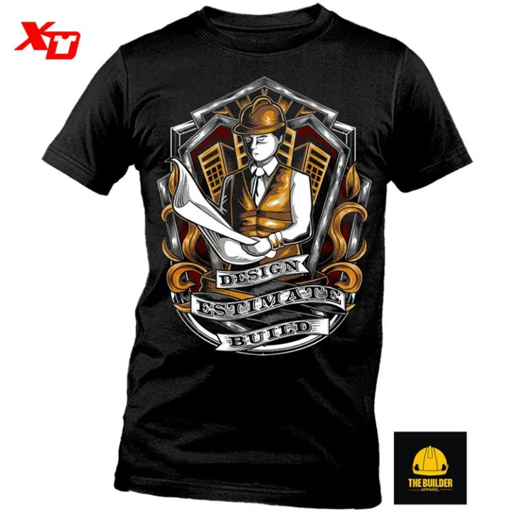 Legal anime Tee/The Builder Apparel ESTIMATE Civil Engineering Shirt |  Lazada PH