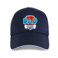 Dad Patrol Dog Funny Gift Birthday Party Black Baseball cap Size Cool Casual Pride Men Unisex New Fashion