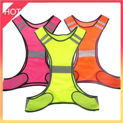 Reflective Safety Vest High Visibility Night Riding Running Vest Outdoor Sports Accessories Safety Vest Night Sports Waistcoat