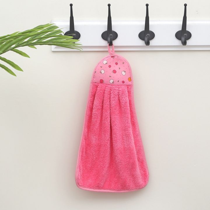 cod-hand-towel-wholesale-kitchen-can-hang-coral-fleece-absorbent-animal-quick-drying-cute-thickened