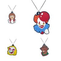 1PCS PVC 2021 New design Necklace horror movies cartoon figure  fun pendants necklaces charms Rope chain men women jewelry gift 【hot】lkr131