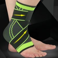 1PC Ankle Brace Protector 3D Pressurized Basketball Volleyball Sports Gym Badminton Strap Belt Elastic Ankle Support