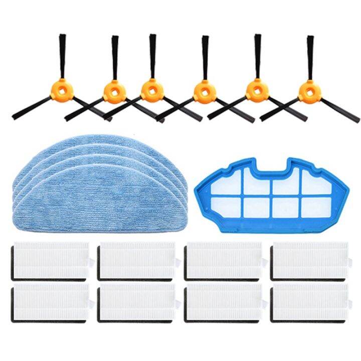Side Brush Filter Mop Cloth Replacement Parts for Ecovacs Deebot N79
