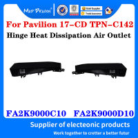 ใหม่ FA2K9000D10 FA2K9000C10สำหรับ HP 17-cd0000 17-CD TPN-C142บานพับหางด้านหลังฝาครอบระบายความร้อน Air Outlet ไอเสีย Vent