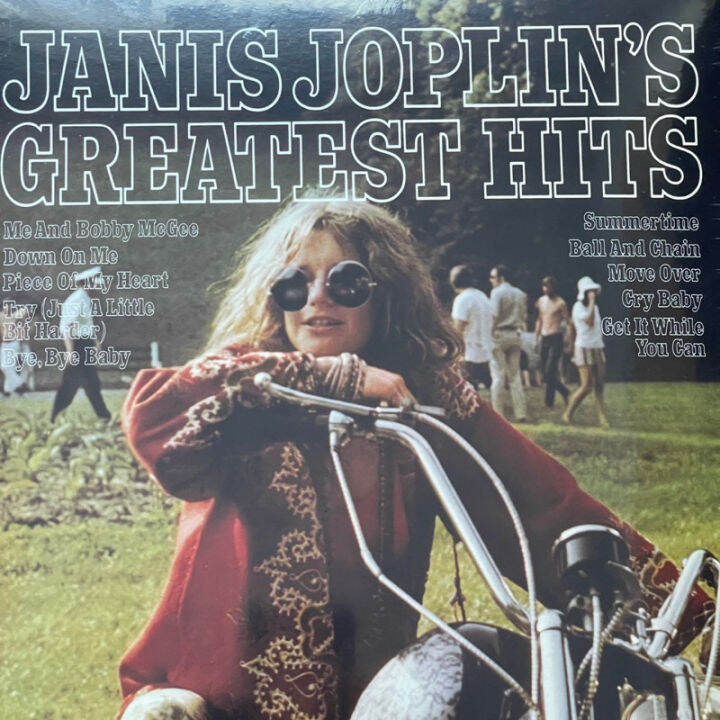 แผ่นเสียง-janis-joplin-janis-joplins-greatest-hits-vinyl-lp-compilation-reissue-มือหนึ่ง-ซีล