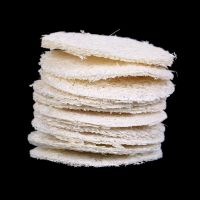 【cw】 10PCS Loofah Sponge Rub Exfoliate Oval ！