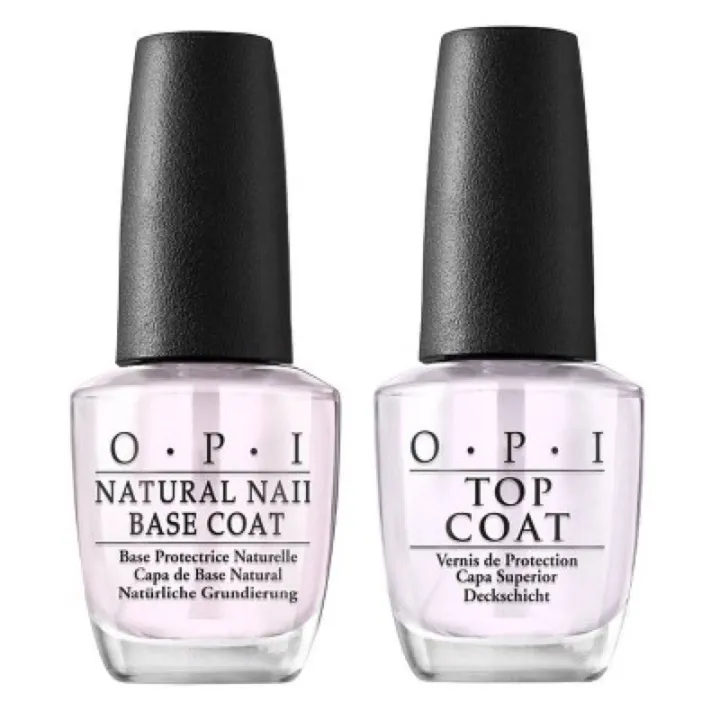 OPI Top coat Base coat Strengthener Ridge filler สีใส เคลือบเล็บ รอง