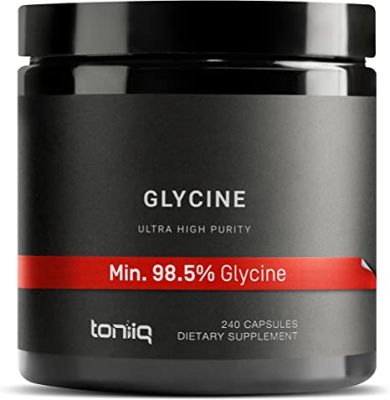 Toniiq Glycine 1,300 mg.240 capsules