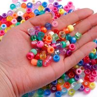 100pcs Dreadlocks Beads Colorful Hair Bead Dreadlock Bride Hair Rings Decor Braiding Hairpins Braiders Wholesale