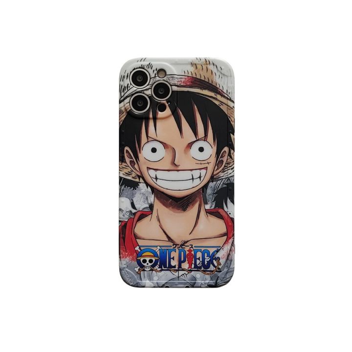 cod-เคสไอโฟน-เคสซิลิโคน-14-pro-max-14-plus-13-pro-max-12-pro-max-11-pro-max-x-xr-xs-max-creative-cartoon-วันพีช-luffy-ลูฟี่-soft-silicone-case