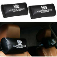 2x JP JUNCTION PRODUCE VIP Style JDM Car Neck Pillow Headrest Rest Cushion Seat Cushions