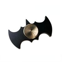 Bat Shape Metal Fidget Spinner EDC Aluminum Alloy Hand Spinner Anti Relieve Stress Toys for Adult Kids Anti-Anxiety Fidget Toy Fidget Spinners  Cubes