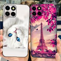 เคสสำหรับ Infinix Smart 6 HD X6512เคสเพ้นท์รูปแมวแพนด้าน่ารักเคสโทรศัพท์นิ่มบางสำหรับ Infinix Smart 6 HD เคส6.6