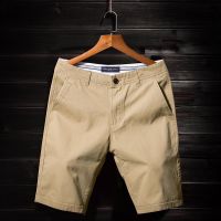 Summer MenS Casual Shorts New MenS Five-Point Pants Cotton Fashion Loose Style Beach Shorts Large Size 36 38 MenS Shorts