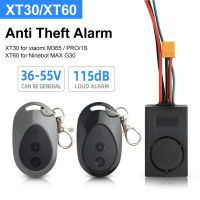 สกู๊ตเตอร์ไฟฟ้า Anti-Theft Alarm ระบบ36V-55V Anti-Burglar Alarm 115dB รีโมทคอนลสำหรับ Xiaomi M365 Pro 1S Ninebot MAX G30