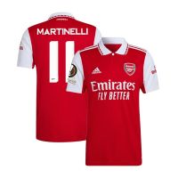 New arrival Fans issue 2022/23 UEROPA season Arsenal Home Shirt with 11 MARTINELLI printing Arsenal jersey kits S-4XL