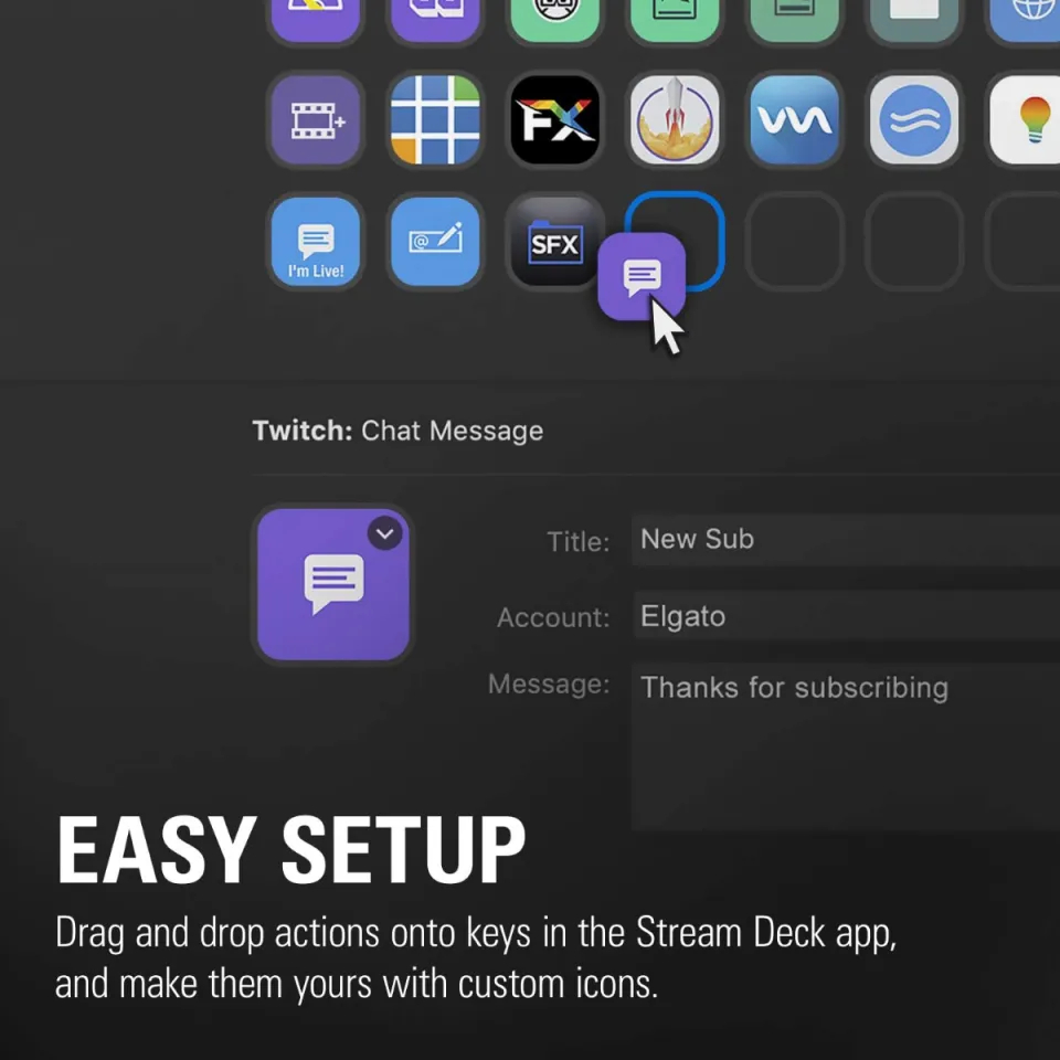 Elgato Stream Deck XL – Advanced Studio Controller, 32 macro keys, trigger  actions in apps and software like OBS, Twitch, ​ and more, works