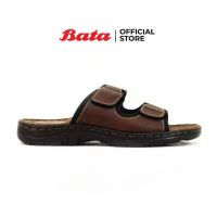 *Best Seller* Bata MENS SUMMER รองเท้าแตะผู้ชาย NEO-TRADITIONAL แบบสวม สีน้ำตาล รหัส 8614070