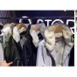 Mũ rời-Hàng VNXK Áo khoác lót lông 3 lớp nam nữ loại dày lông mềm mịn có thumbnail