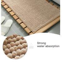 Ho bathroom chenille floor mat Entrance Absorbent Non-Slip Bath Kitchen Rug