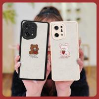 protective youth Phone Case For OPPO Find X5 funny luxurious Cartoon Anti-knock texture Back Cover Silica gel cute