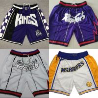 Lakers 2022 NEW Nba Jersey Magic King Raptors Embroidered Basketball Pants Y727