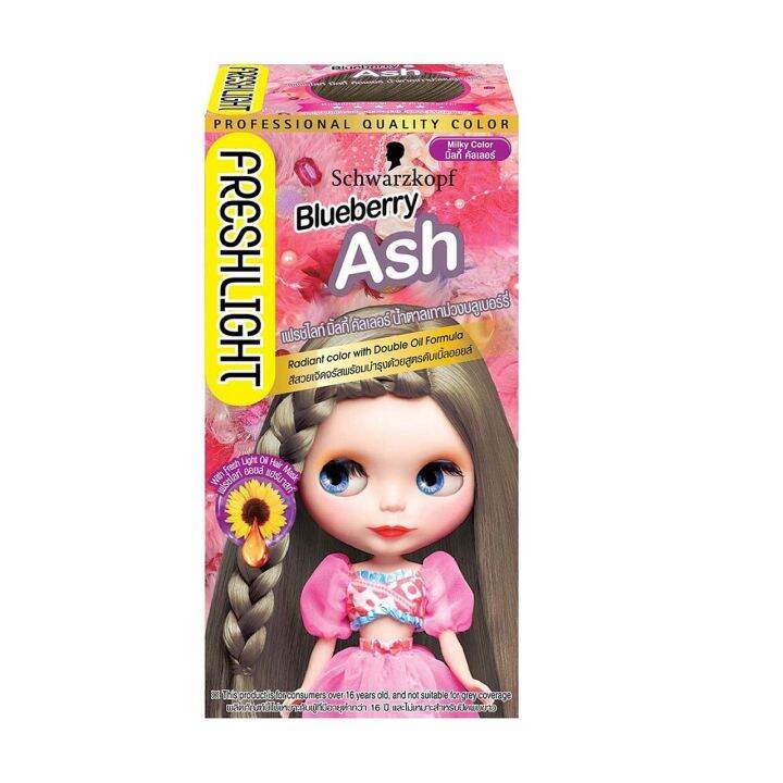 Schwarzkopf Freshlight Foam Hair Color เฟรชไลท์ มิ้ลกี้ คัลเลอร์ น้ำตาล