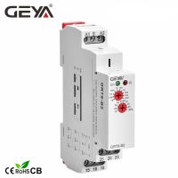 Free Shipping GEYA GRT8-B Off Delay Time Relay Electronic 16A AC230V OR AC/DC12-240V CE CB Approved