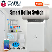 US 16A WiFi Smart Timer Panel Wall Boiler เครื่องทำน้ำอุ่น Wall Touch Switch Smart Life Tuya Voice รีโมทคอนล Alexa Home