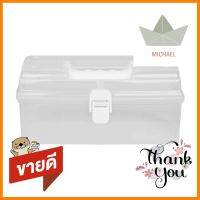 กล่องหูหิ้ว UNI-WARE 4774 11.5x21x10.5 ซม. สีขาวBOX WITH HANDLE UNI-WARE 4774 11.5X21X10.5CM WHITE **ด่วน ของมีจำนวนจำกัด**