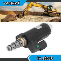 【vonluxd】ปั๊มไฮดรอลิก Solenoid วาล์วอลูมิเนียมสำหรับ Kobelco SK200 ‑ 6 SK230 ‑ 6 YN35V00019F1 KDRDE5K-31 30C40-101