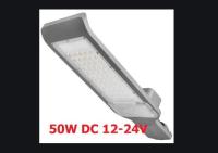 โคมไฟสำหรับโซล่าเซล LED Street Light 50W DC12-24V โคมไฟถนนกันนำ้ NEW