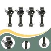 4 Pieces Car Wheel Alignment Camber Bolts Steel Eccentric Screw Vehicle Automobile Repair Tool Accessories 12mm Nails  Screws Fasteners