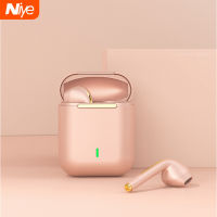 Pink Wireless Earphones J18 TWS Earbuds For Xiaomi Bluetooth Headphone For iOS Stereo In Ear Touch Control True Wireless Headset